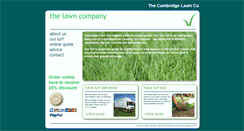 Desktop Screenshot of cambridge.thelawnco.co.uk
